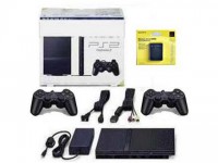 Playstation 2 Sony+2 Controles Memory Card Jogos Destravado