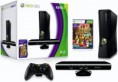 Xbox 360 Slim 160gb Com Kinect + Cabo Hdmi + Jogo Adventures